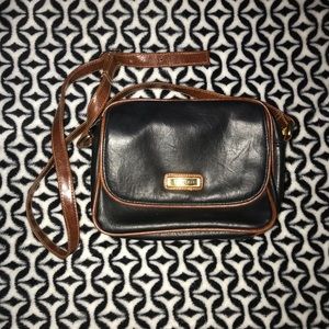 Rosetti Black & Brown Shoulder Bag